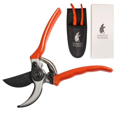 Donkey Works Bypass Secateurs 8&quot; with Holster
