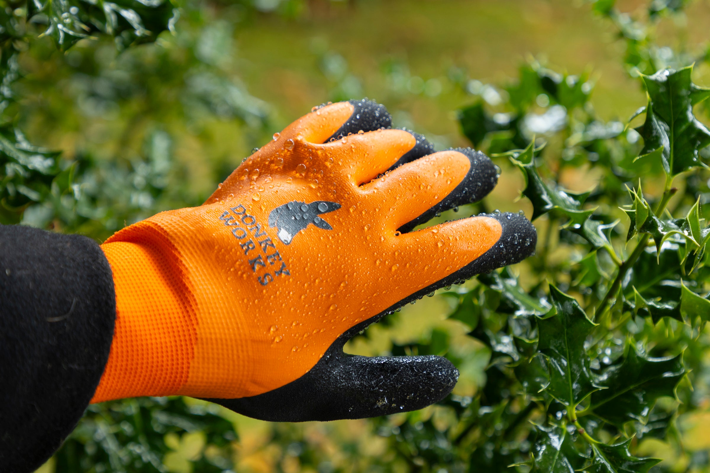 Donkey Works Winter Warmer Gloves. Waterproof, Double Fleece Lined (1 Pair)