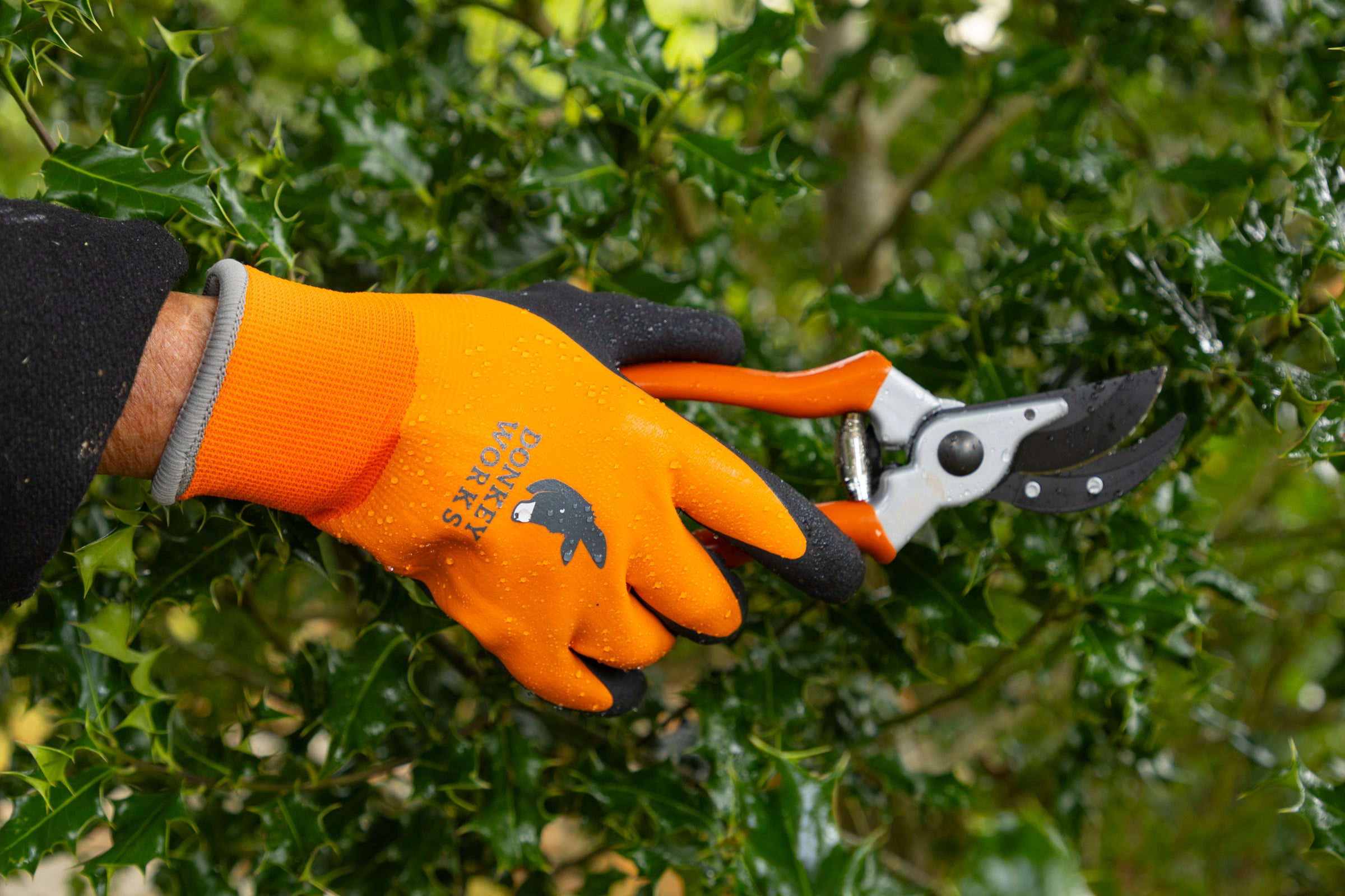 Donkey Works Winter Warmer Gloves. Waterproof, Double Fleece Lined (1 Pair)